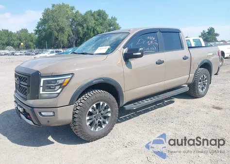 2021 Nissan Titan Pro-4X 4X4 из США, поврежденный, VIN 1N6AA1ED0MN536715